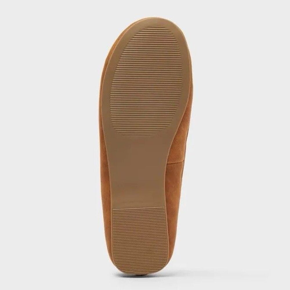 Women’s Midge Flats with Memory Foam Insole - Universal Thread Chestnut 7.5 - Picture 5 of 13